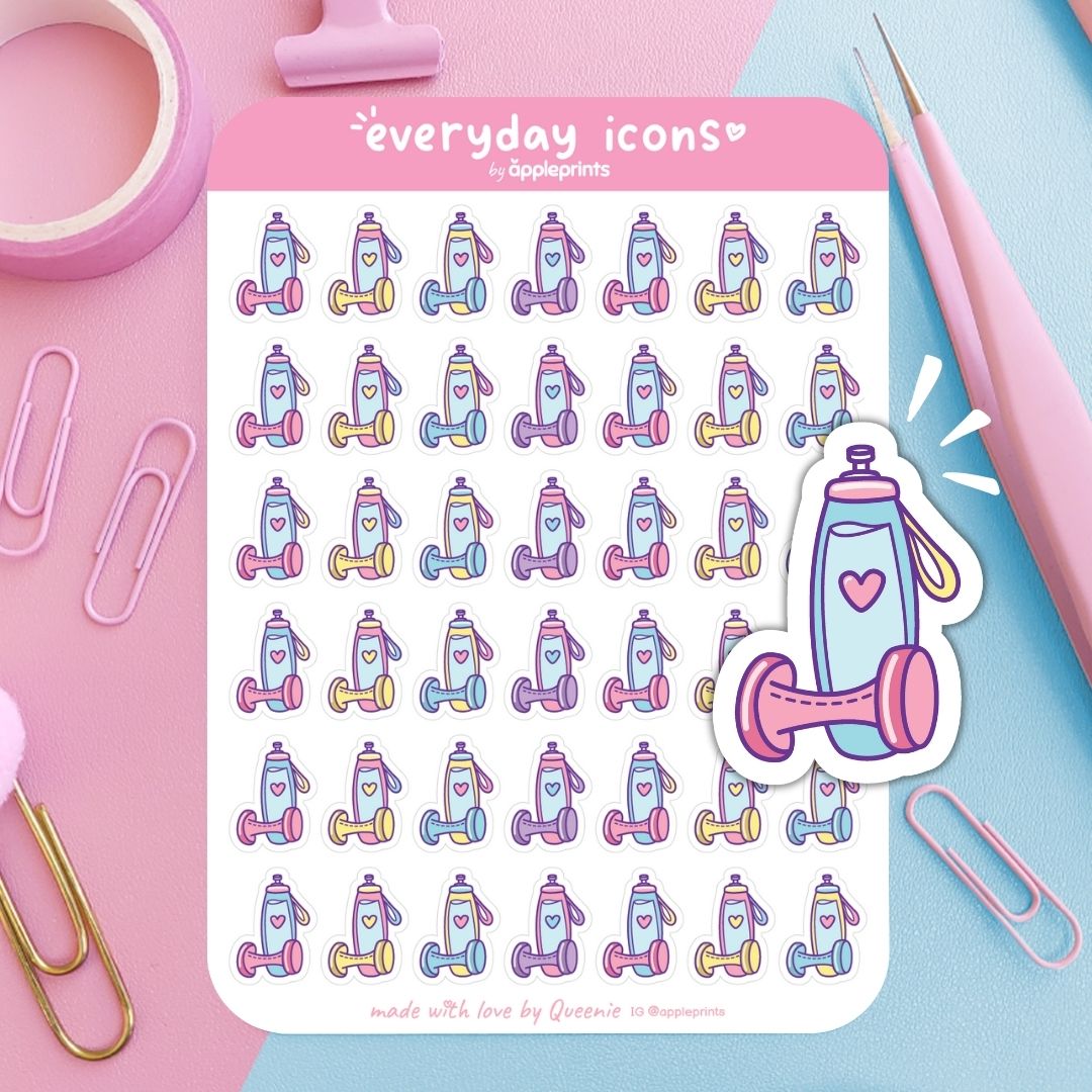 Gym Planner Icon Stickers