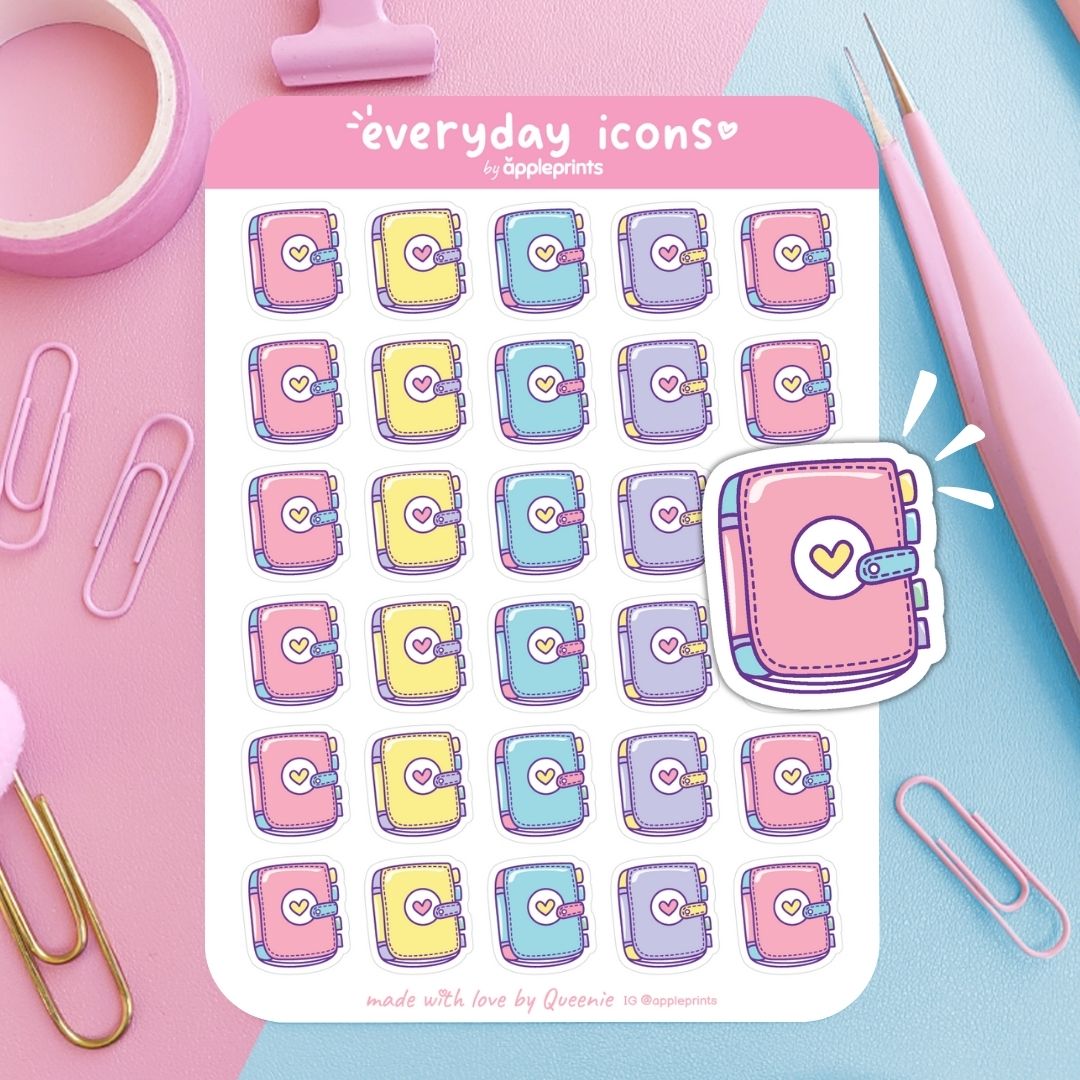 Softbound Planner Icon Stickers