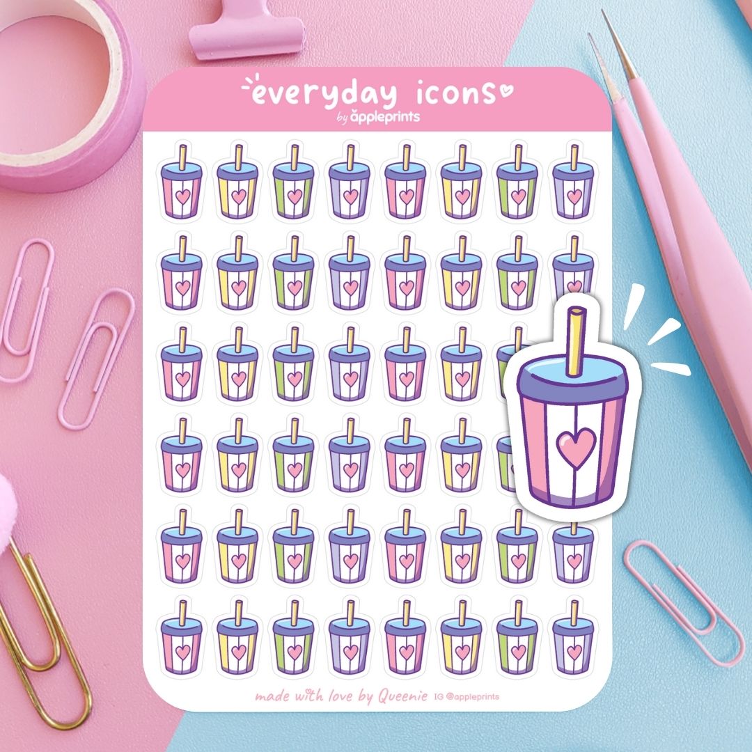 Soda Planner Icon Stickers
