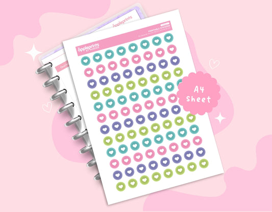 FREE Planner Disc Printable Stickers