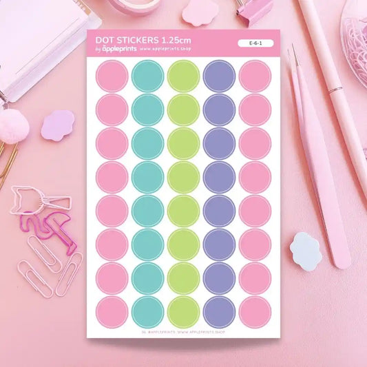 Dot Icons Planner Stickers